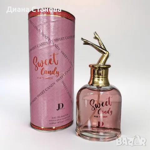 Парфюм Sweet Candy For Women Eau De Parfum 100ml е ориенталски дързък, страстен и изкушаващ аромт
