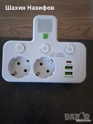 Многофункционална стенопис с индивидуални прекъсвачи, USB и осветителни тела, снимка 3 - Други стоки за дома - 55395110