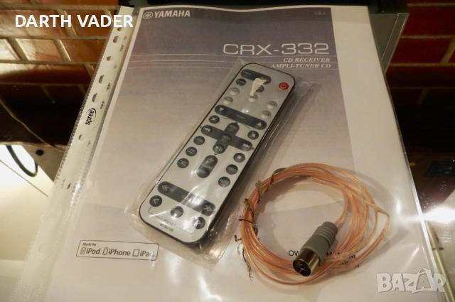 Аудиосистема Yamaha CRX-332 + RC, снимка 10 - Аудиосистеми - 54528440