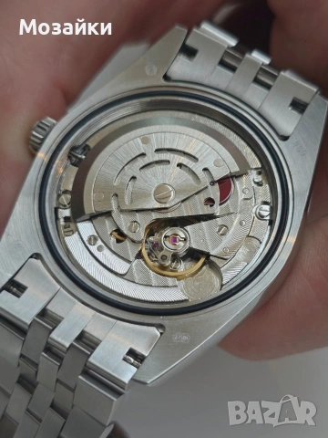 Rolex Datejust 41 mm Fluted Bezel Jubilee Bracelet Rhodium Dial, снимка 12 - Мъжки - 55087466