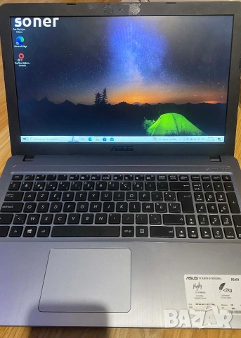 лаптоп ASUS A540Y