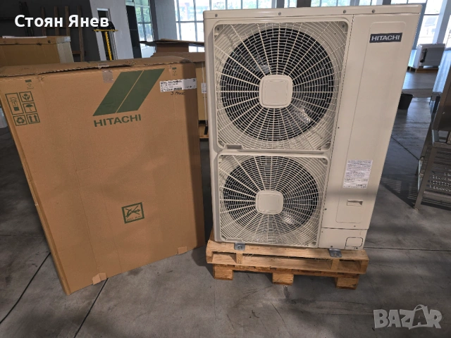 Високотемпературна термопомпа Hitachi Yutaki RAS-6WHNPE - 16 KW - 80 градуса 