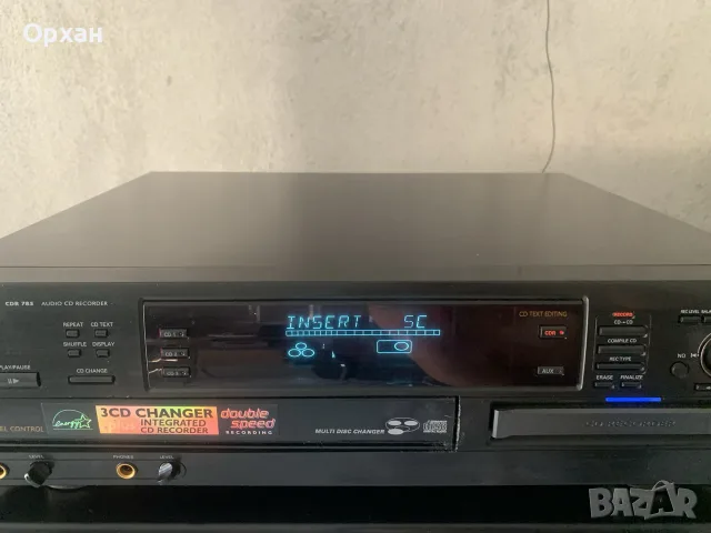 Philips CDR 785 – Аудио CD Рекордер и 3-CD Чейнджър (Качествена Аудио Система), снимка 7 - Аудиосистеми - 55578069