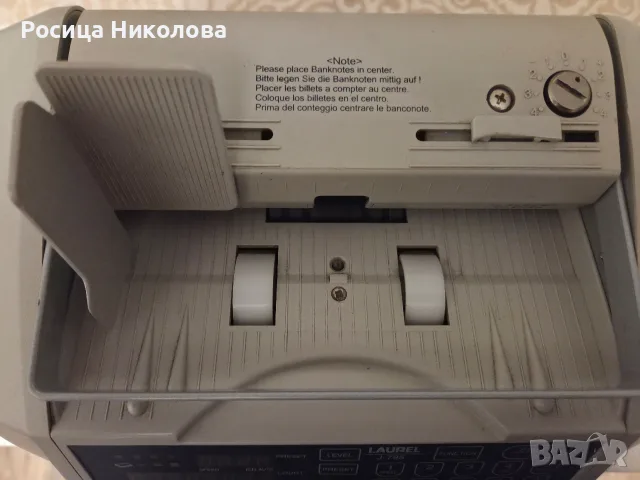 Професионален брояч на банкноти LAUREL J-795 (Банков клас, Японско качество) , снимка 2 - Друга електроника - 55482893