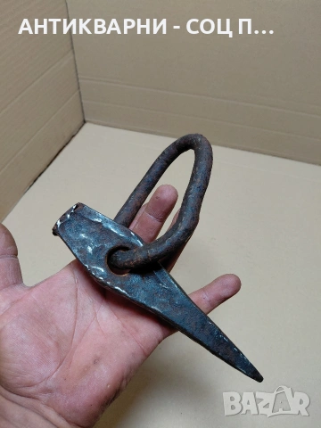 Комплект Стари Ръчно Ковани Големи Клинци 1.400кг. НОМЕР 1893., снимка 4 - Антикварни и старинни предмети - 54905744