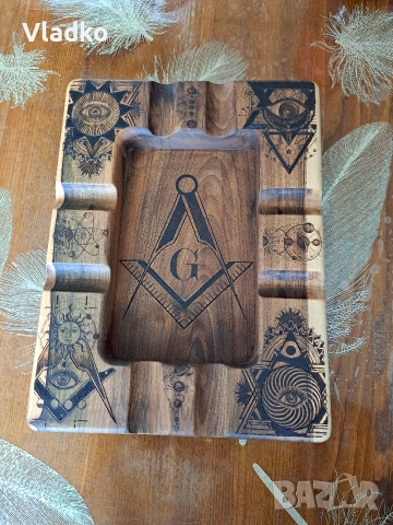 Пепелник за пури , снимка 2 - Декорация за дома - 54024087