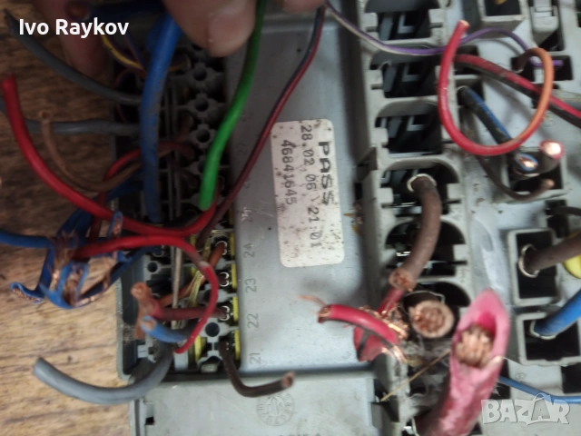 Бушонно табло за Fiat Panda , 46841645, снимка 3 - Части - 55156046
