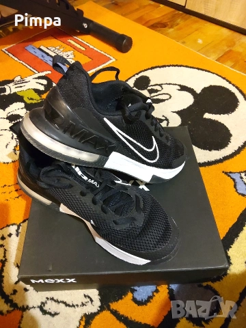 Nike air max trainer 6 black white маратонки 