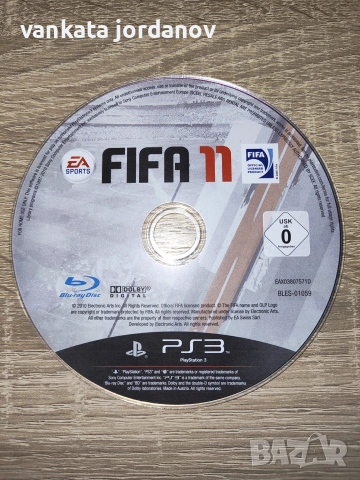 FIFA 11, снимка 3 - Игри за PlayStation - 53985487