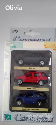 1:72 Cararama, Mercedes, Land Rover, BMW, VW, T1 porsche set, снимка 4 - Колекции - 54453729