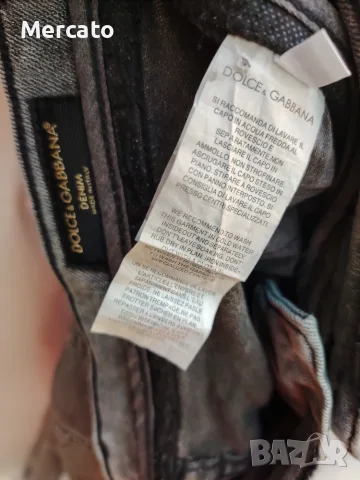 Dolce & Gabbana оригинални  мъжки дънки - размер 32, снимка 4 - Дънки - 55558179