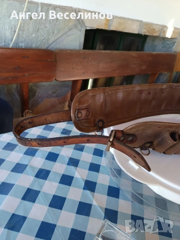 стар кожен патронаж, снимка 2 - Други ценни предмети - 54095959