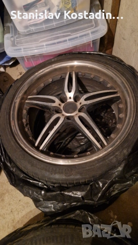 Джанти 19'' 66.6 отвор 5x112 (Audi, VW, Mercedess) с подарък гуми, снимка 7 - Гуми и джанти - 54641788