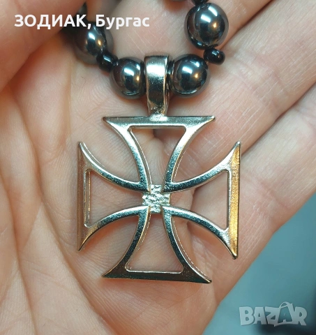 Гердан ЖЕЛЕЗЕН КРЪСТ, снимка 3 - Колиета, медальони, синджири - 20475552