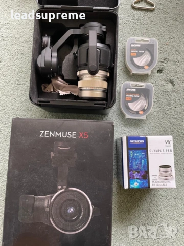 DJI Inspire 1 V2 X5 Camera 2 x Controllers + FPV & Monitor, снимка 3 - Дронове и аксесоари - 54298859