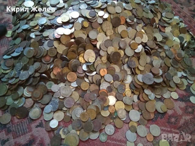 Монети от цял свят 11,800 броя 44 кила 78910, снимка 14 - Нумизматика и бонистика - 48085246