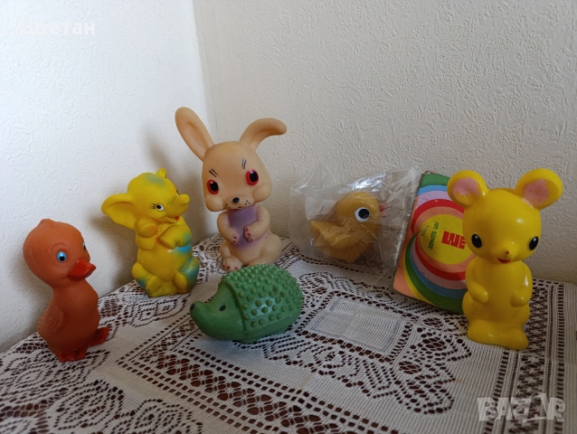 гумени играчки от едно време, снимка 2 - Фигурки - 53825602