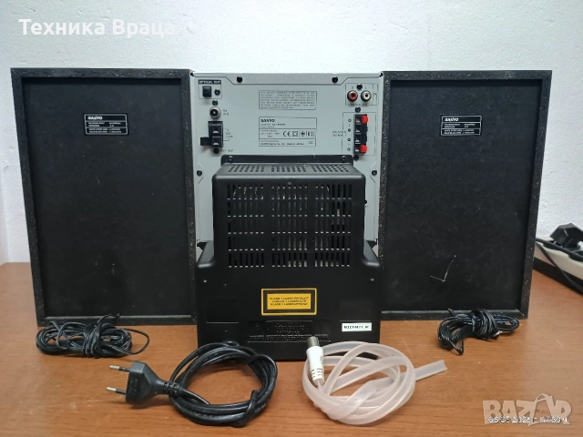 Sanyo DC-BM500. Мини аудио система с прекрасен звук. Изпращам видео. , снимка 13 - Аудиосистеми - 54561640