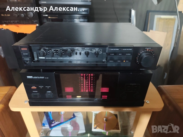Yamaha M-60+ C-60 , снимка 2 - Ресийвъри, усилватели, смесителни пултове - 54895105