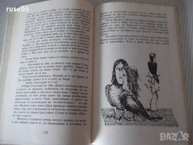 Книга "Роня дъщерята на разбойника - А. Линдгрен" - 168 стр., снимка 6 - Детски книжки - 54543201