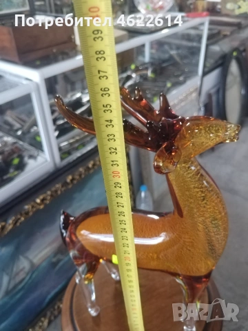 ПРОДАВАМ УНИКАЛНА ФИГУРА НА ЕЛЕН, МОРАНО , снимка 3 - Антикварни и старинни предмети - 55128411