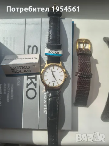 Seiko Solar Quartz Ladies V115, снимка 8 - Дамски - 55395546