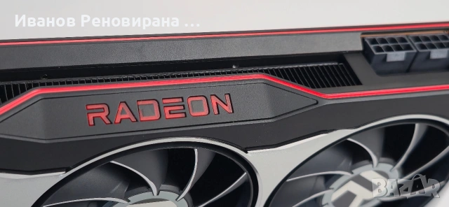 Видео карта AMD Radeon RX 6800 Reference, 16GB GDDR6, снимка 6 - Видеокарти - 54793780