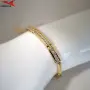 Гривна с 14К златно покритие 234911, снимка 4