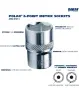 POLAR TOOLS 1/2" гидория 24 части качествени вложки камъни комплект хром ванадий made in Denmark, снимка 3