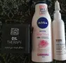 Козметични продукти за тяло и масажна свещ (Nivea, HHS, Oil Therapy) - нови, снимка 1