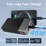 NOBIS Power Bank 20000mAh 45W Fast Charge черен, снимка 5