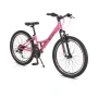 Велосипед със скорости 24" Princess розов , снимка 1