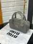 Miu Miu Нова Дамска Кожена Чанта Миу Миу Различни Цветове , снимка 5