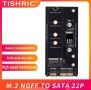 НОВ NGFF M.2 to SATA SSD 2,5 " адаптер за хард диск ссд от микро сата към сата за лаптоп преходник, снимка 2