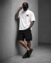 Мъжки Streetwear Комплект – Тениска, Карго Къси Панталони и Шапка, снимка 4