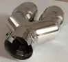 Продавам хромиран накрайник за ауспух на автомобил , снимка 3