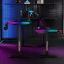 Гейминг бюро - LED RGB, Регулируема височина, 140см, снимка 2