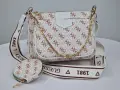 Guess Нова Дамска Кожена Чанта Гес Различни Цветове , снимка 11