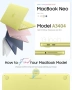 Нов Прозрачен Защитен Калъф + Покритие за Клавиатура MacBook Neo 13 A3404 кейс лаптоп, снимка 2