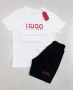 Hugo Boss Мъжки Летен Екип👕🩳Мъжки Къс Комплект Хуго Бос - 2 Цвята Kод B473, снимка 1