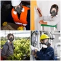 Респираторна защитна маска 6800 с филтри, снимка 10
