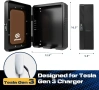 Компактна кутия за външно зарядно устройство Tesla и ChargePoint,черна, снимка 7