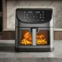Фритюрник с горещ въздух 8L 1800W с 11 програми, LCD дисплей, таймер и прозорец за наблюдение, снимка 5