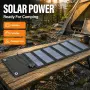 Foldable Solar Panel 45W, сгъваем соларен панел, 6 панела, USB изход, снимка 1