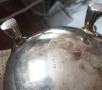 Красива посребрена кана , снимка 3