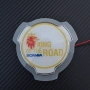 Огледална табелa бяла King of the Road външна за решетка 12-24V , 2 цвята, снимка 2