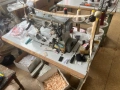 Kingtex FT6503-0-64M Професионалa Трииглена/трииглова двойно покривна шевна машина биетарка, снимка 4