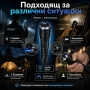 Акумулаторен ръчен лед фенер с електрошок кучета кучегон дамски защита, снимка 3