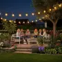 Чисто нов LED гирлянд Lightmance 20m (32+2 нечупливи крушки G40, IP44) , снимка 7