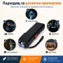 Мощен акумулаторен фенер с електрошок 928 TYPE кучегон самозащита самоотбрана кучета дамски защита, снимка 3